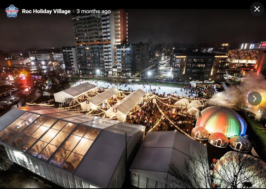 ROC Holiday Village aerial view